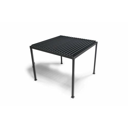 Pergola ogrodowa MIRADOR 80 Solid 3 x 2,4m Antracyt